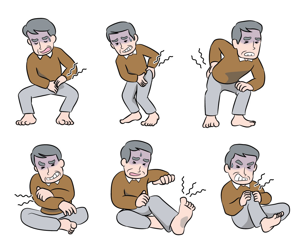 関節機能障害のイメージ図